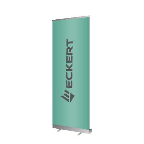 Roll-Up Budget | B 60 cm x H 160 cm | einseitig bedruckt