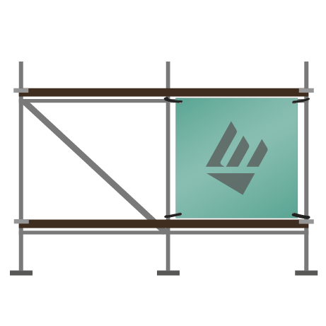 Gerüstbanner